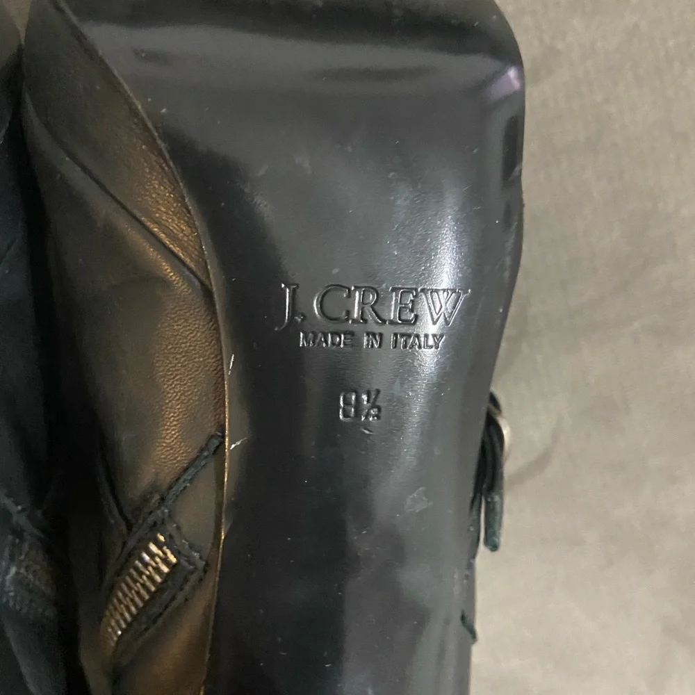 Italian J. Crew Greer leather Booties 8.5 EUC - Picture 7 of 7